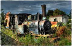 Alte Dampflokomotive