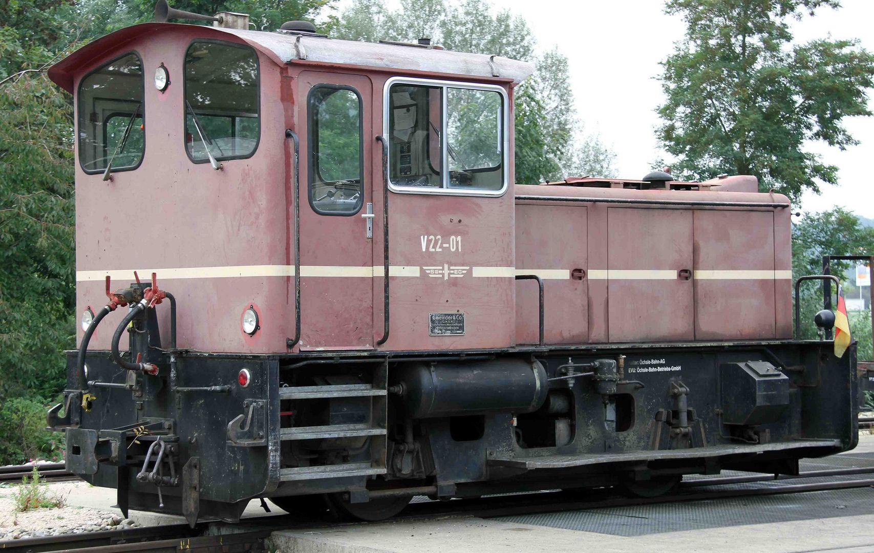 Alte Diesellokomotive