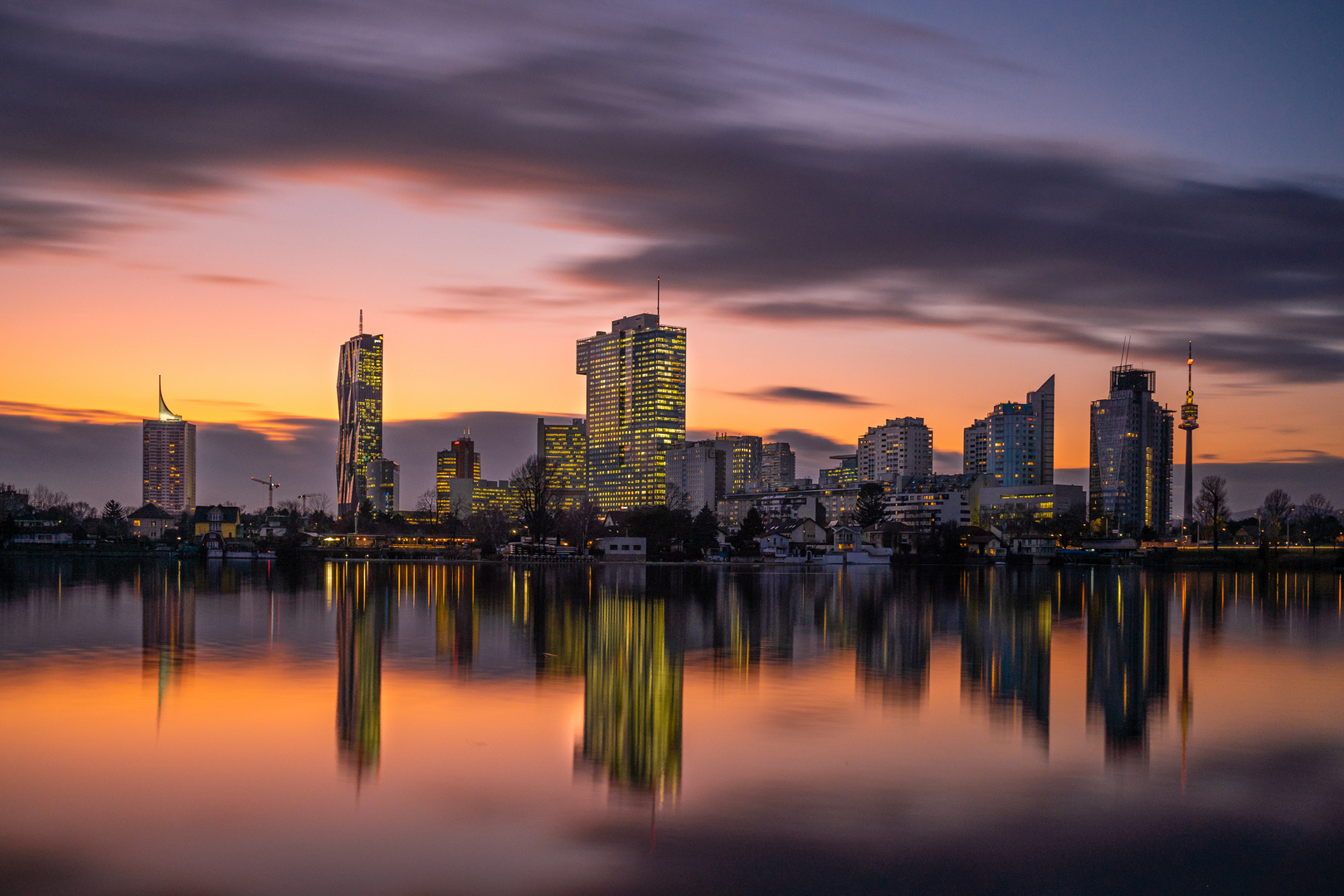 Alte Donau in Wien