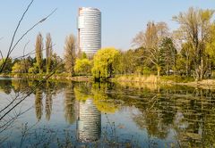 Alte Donau und modernes Wien