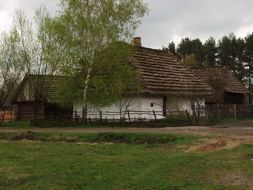 Alte Dorf Polen 1900 j.