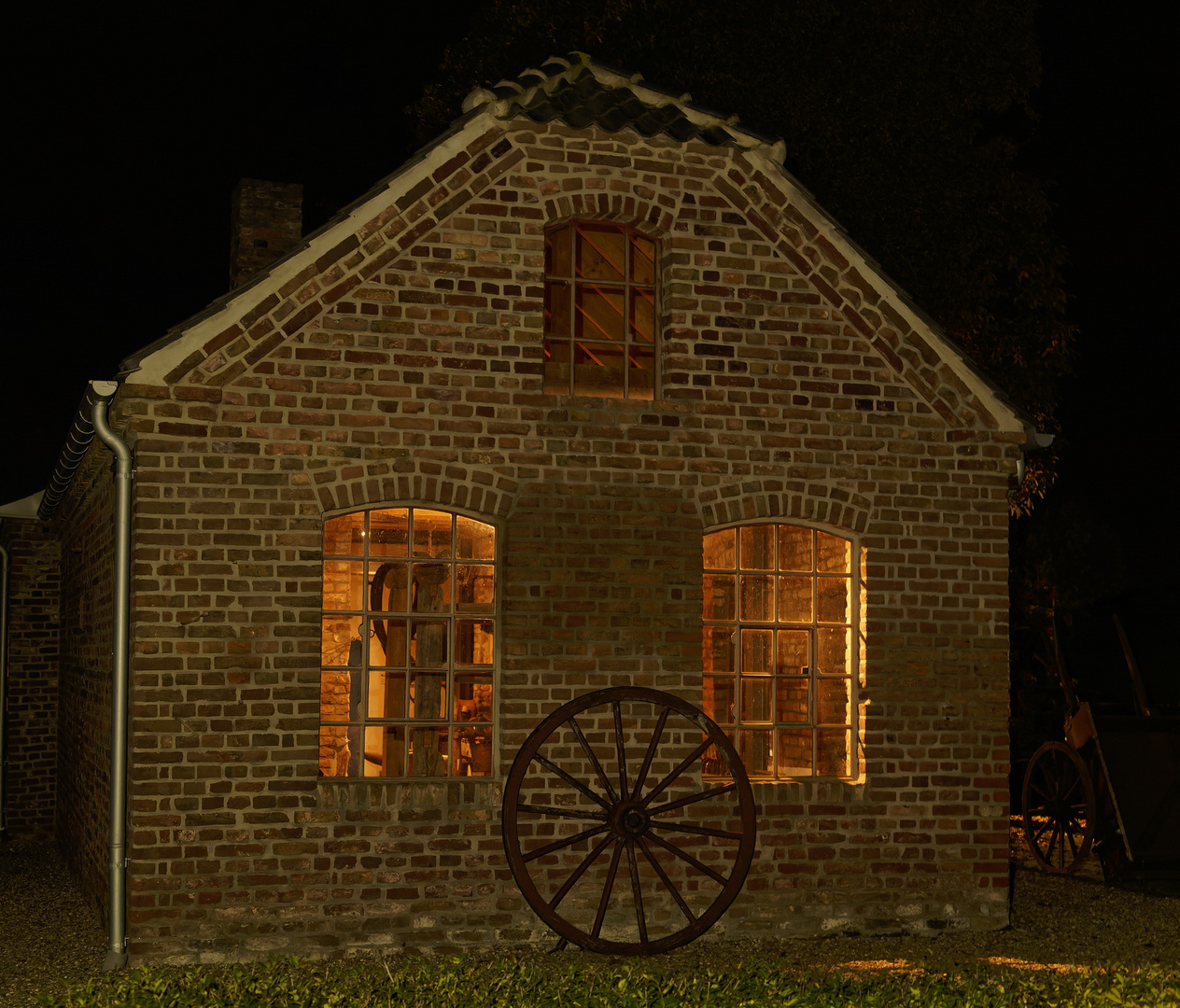 Alte Dorfschmiede Menzelen Ost Fassade