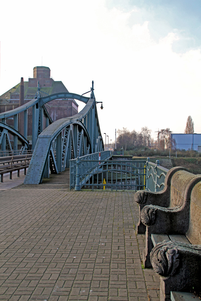 Alte Drehbrücke, Hafen Krefeld - Linn 3