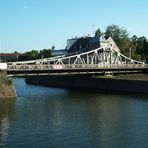 alte Drehbrücke in Köln-Deutz