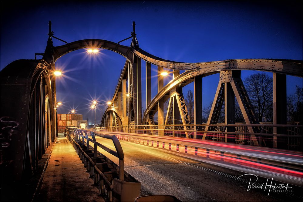  Alte Drehbrücke Rheinhafen Krefeld Uerdingen ....