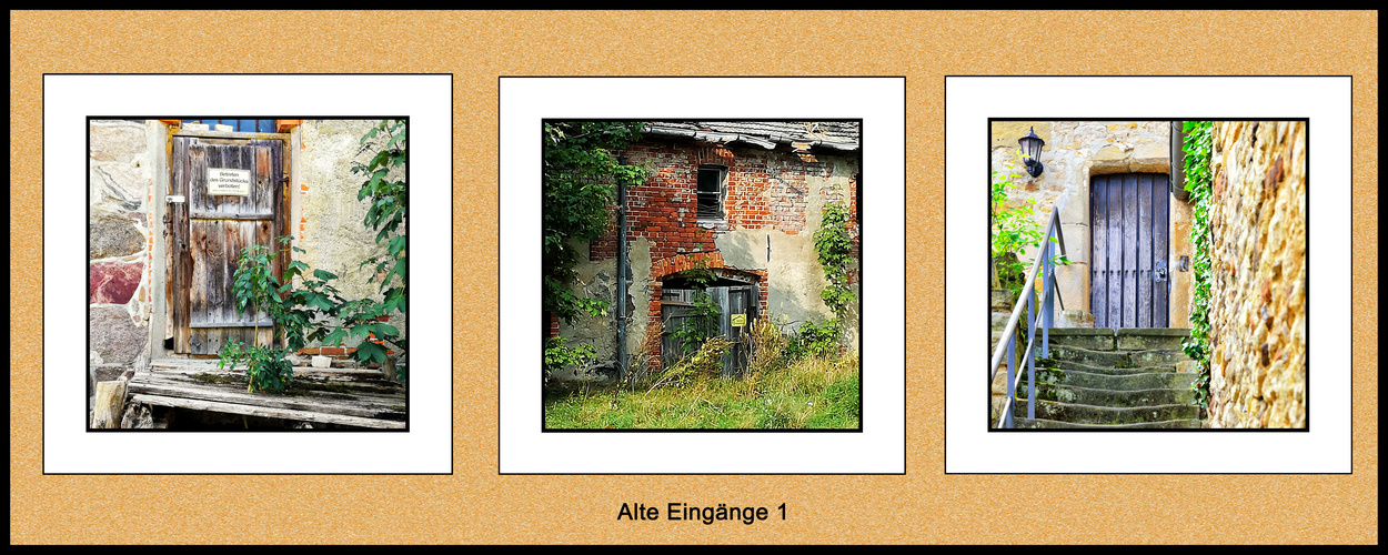 Alte Eingänge