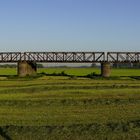 Alte Eisenbahnbrücke bei Kleve.