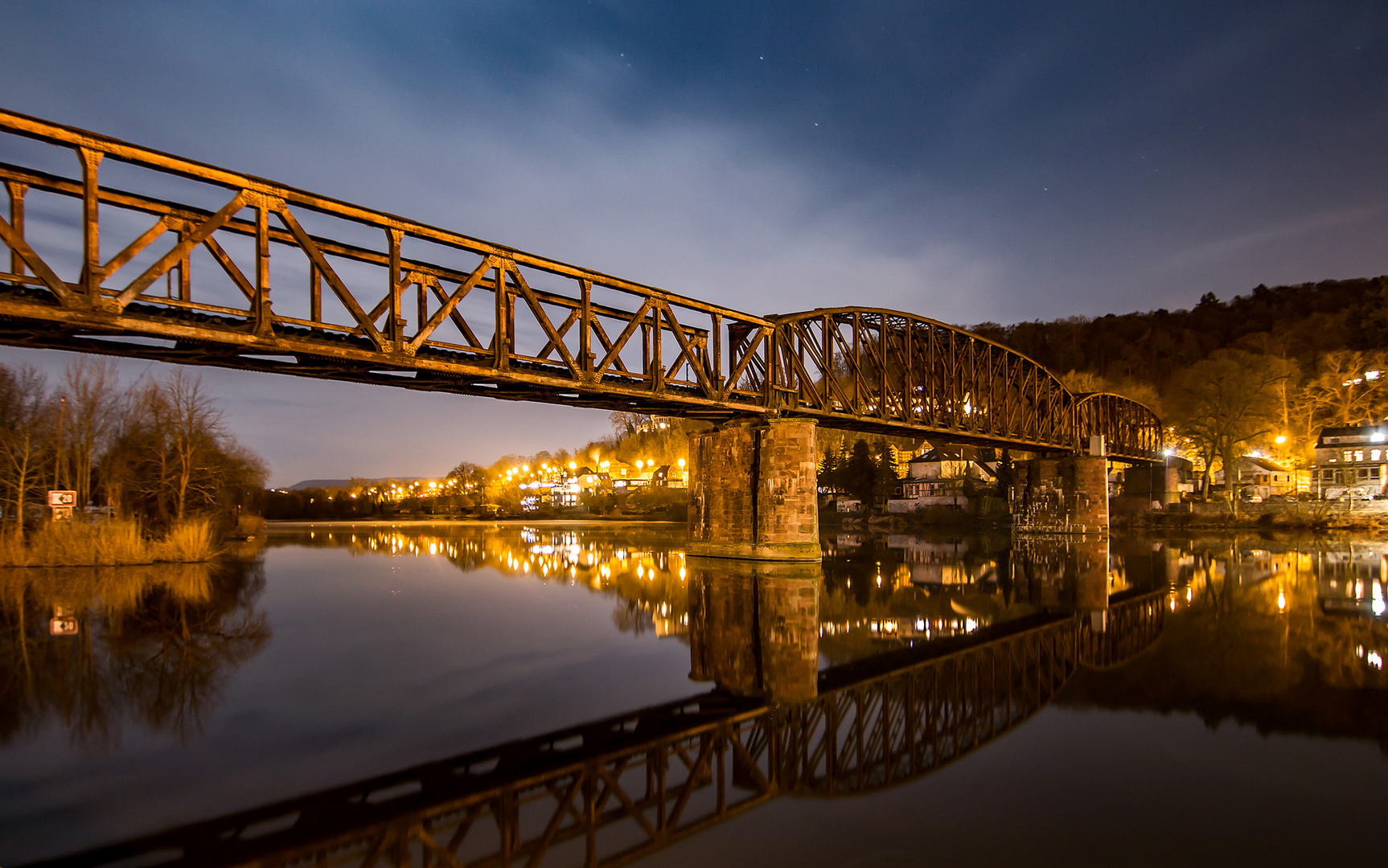 Alte Eisenbahnbrücke Hameln