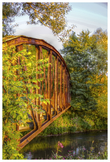 Alte Eisenbahnbrücke -HDR