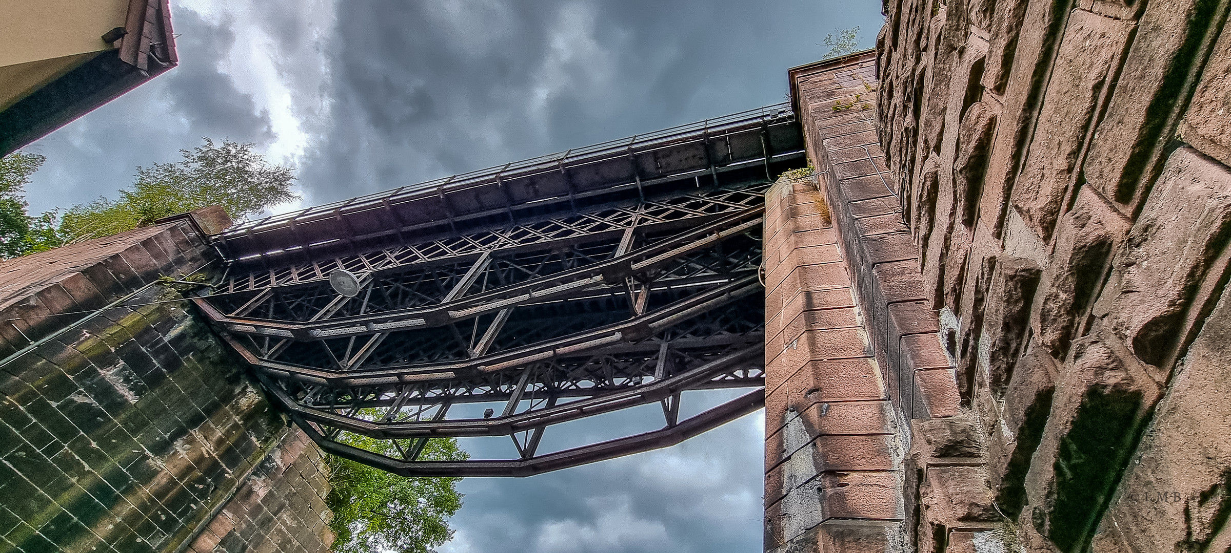 Alte Eisenbahnbrücke in Calw