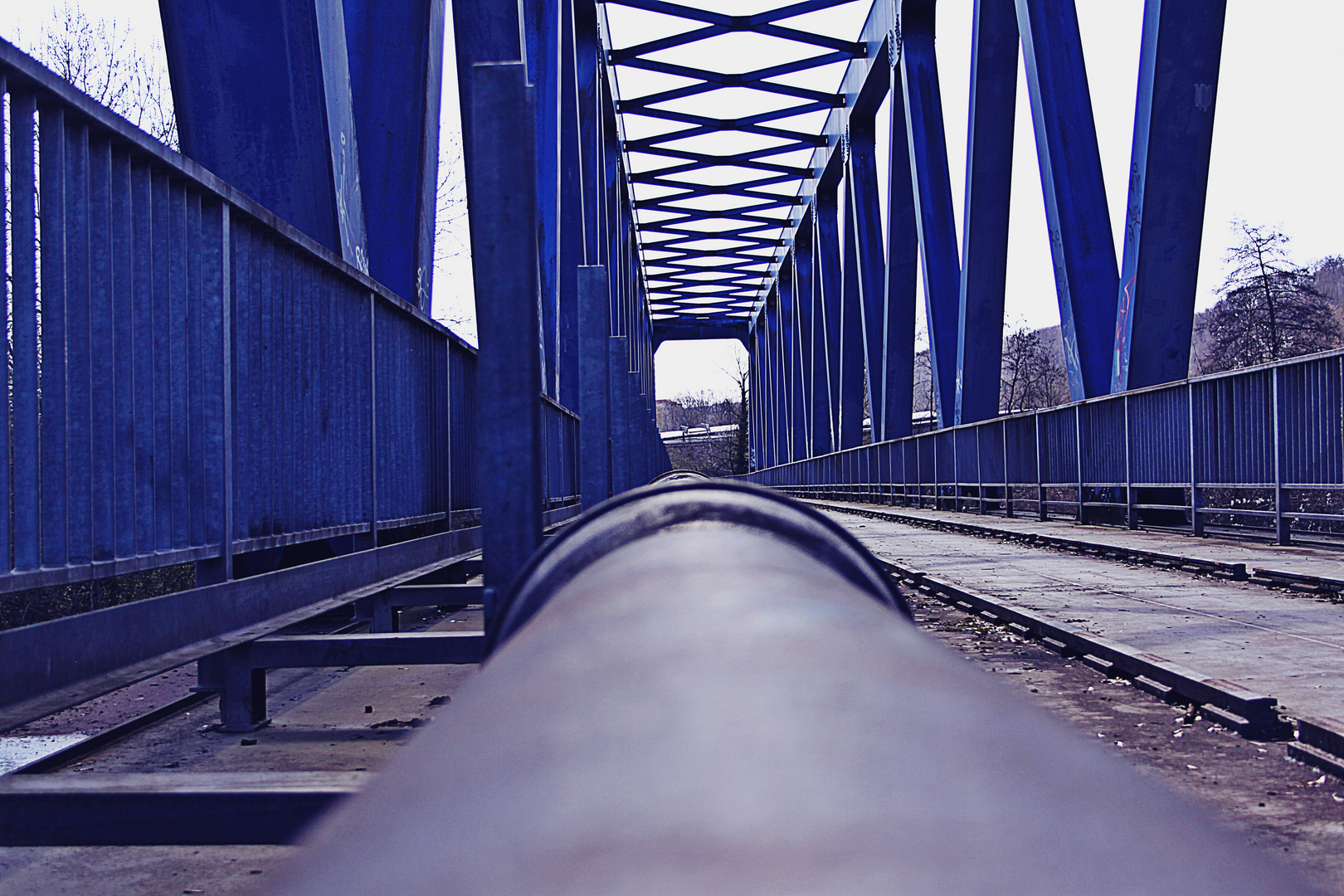 Alte Eisenbahnbrücke Saarbrücken Güdingen