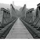 Alte Eisenbahnbrücke über die Ruhr...