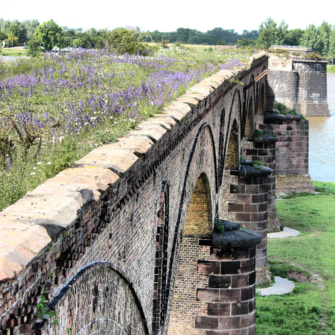 alte Eisenbahnbrücke Wesel