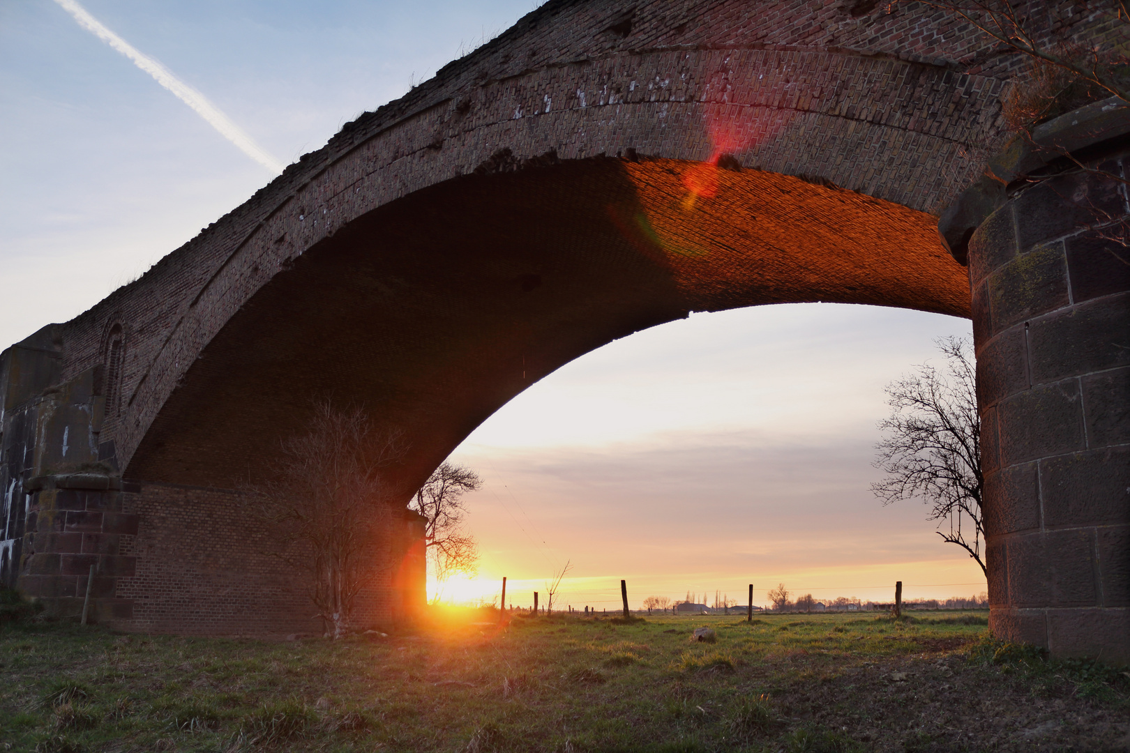 Alte Eisenbahnbrücke Wesel