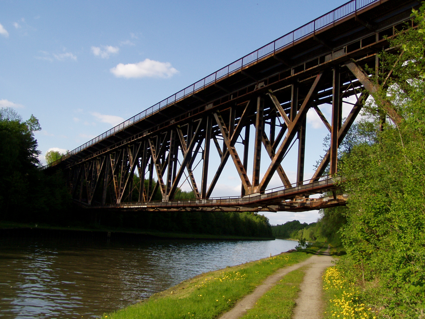Alte Eisenbahnbrücke,Mittellandkanal