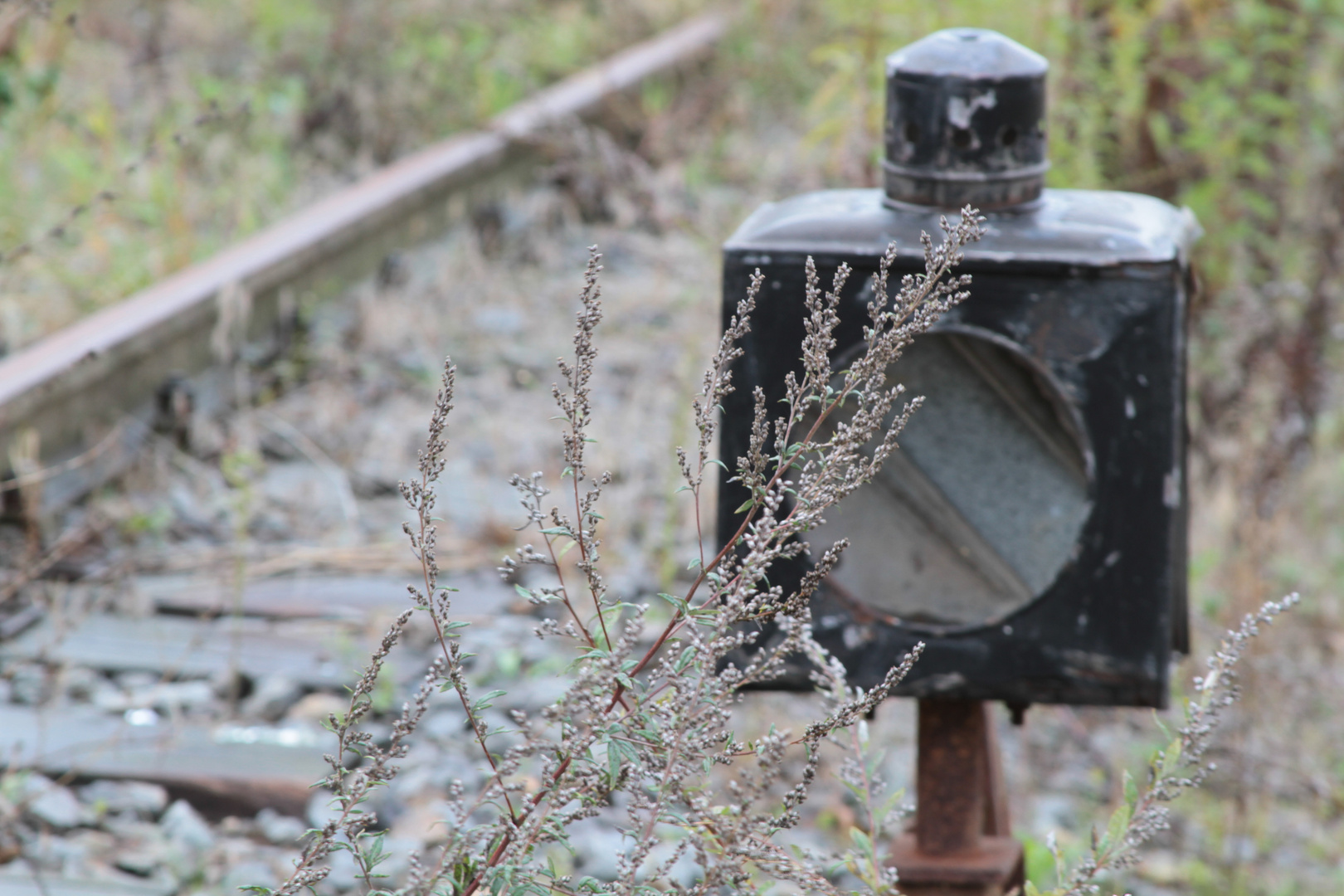 Alte Eisenbahnschiene