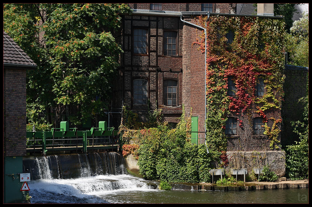 Alte Fabrik an der Erft