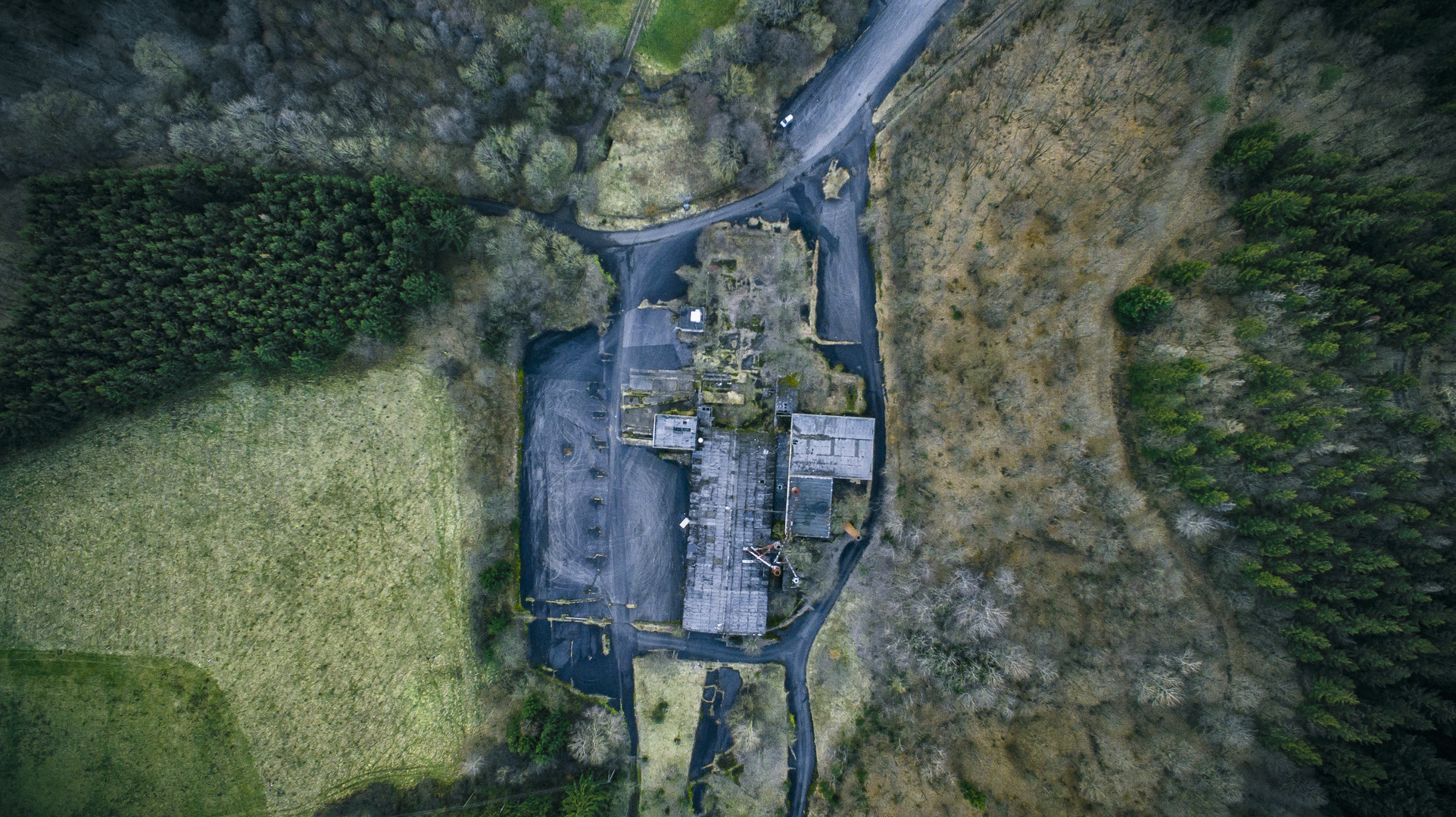 Alte Fabrik in der Eifel