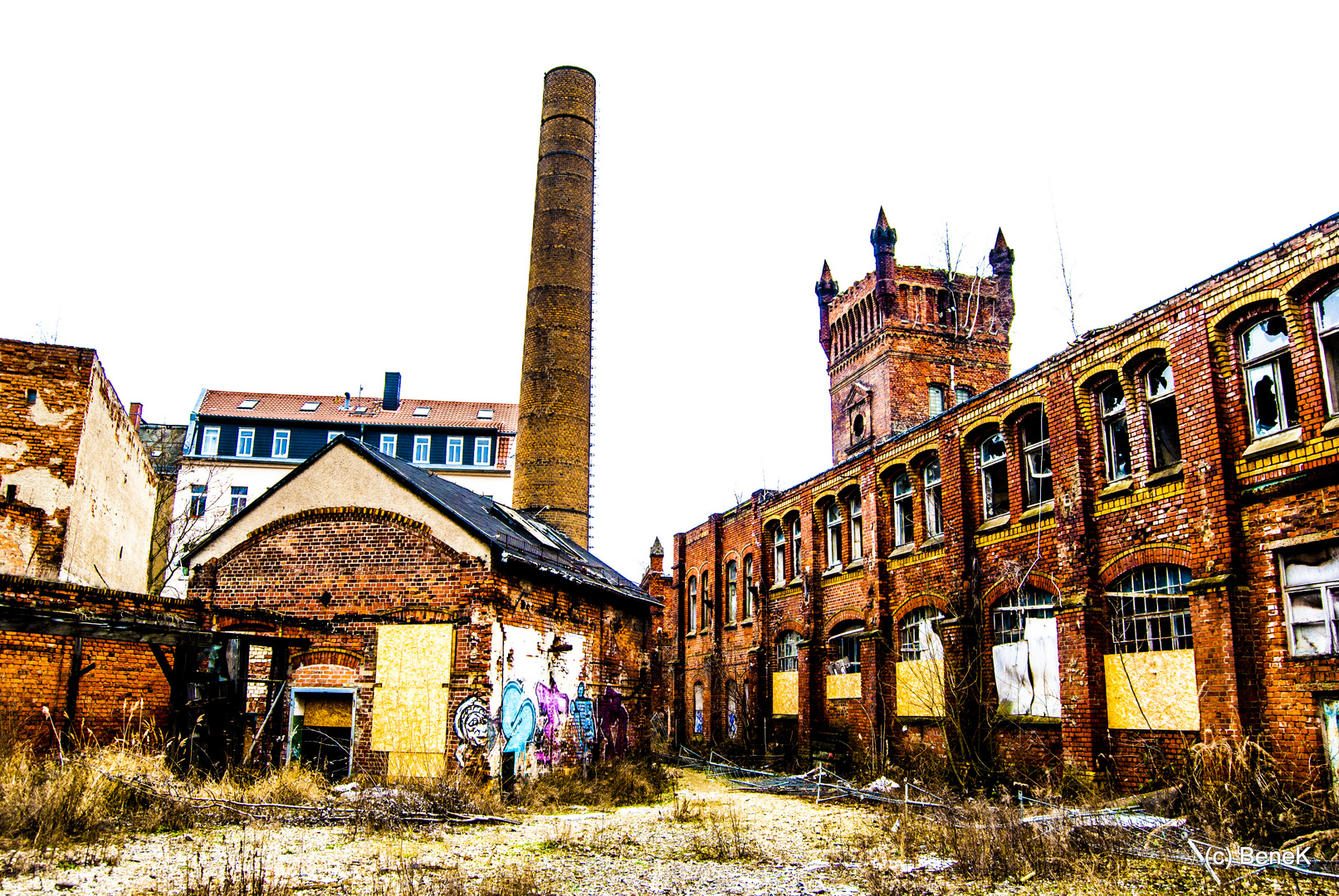alte Fabrik in Leipzig