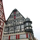 Alte Fachwerkhäuser in Rothenburg o.d.Tauber