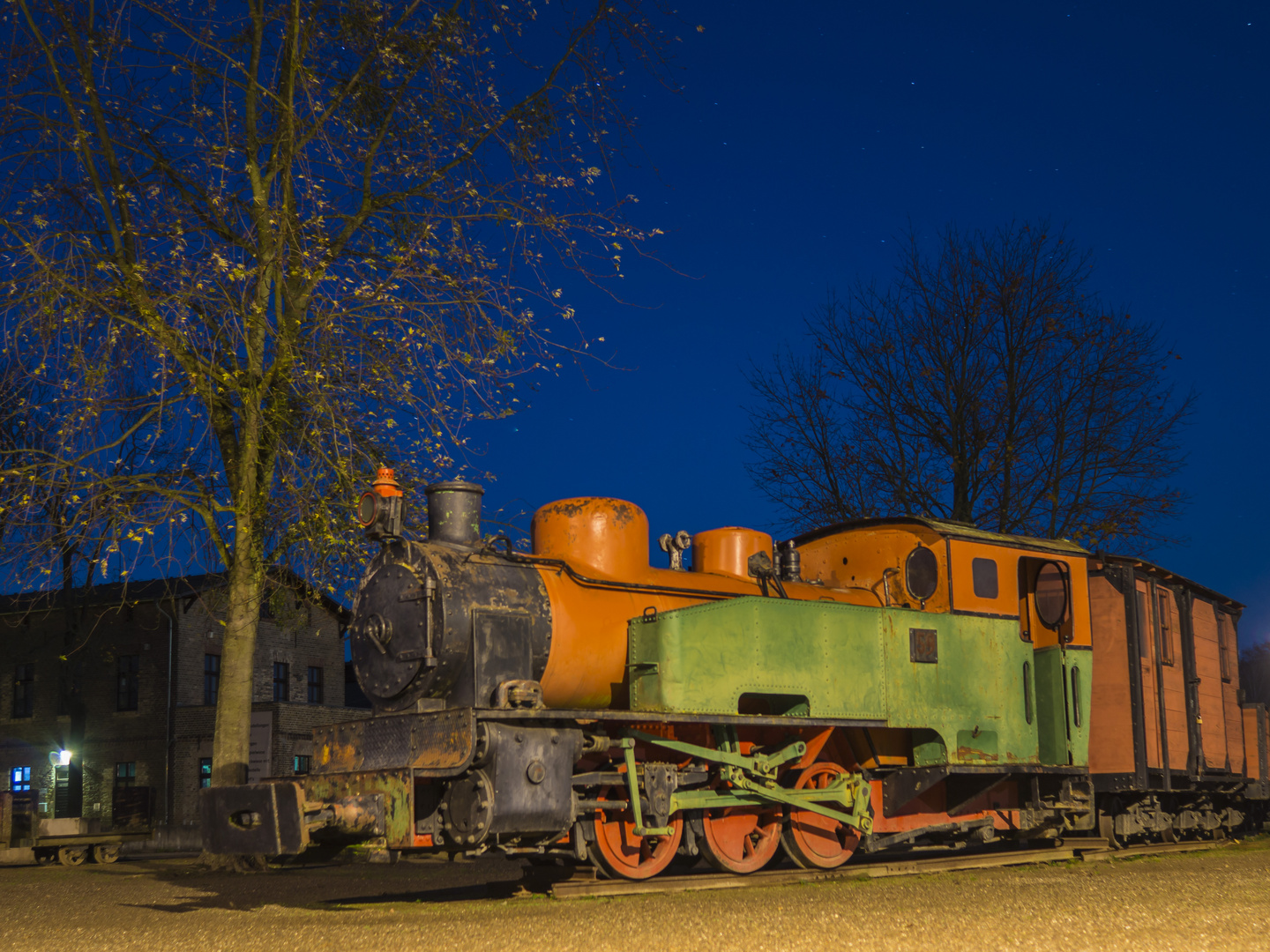 Alte Feldbahn im Ziegeleipark Mildenberg