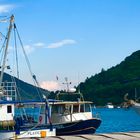 Alte Fischerboote im Hafen von Plomin