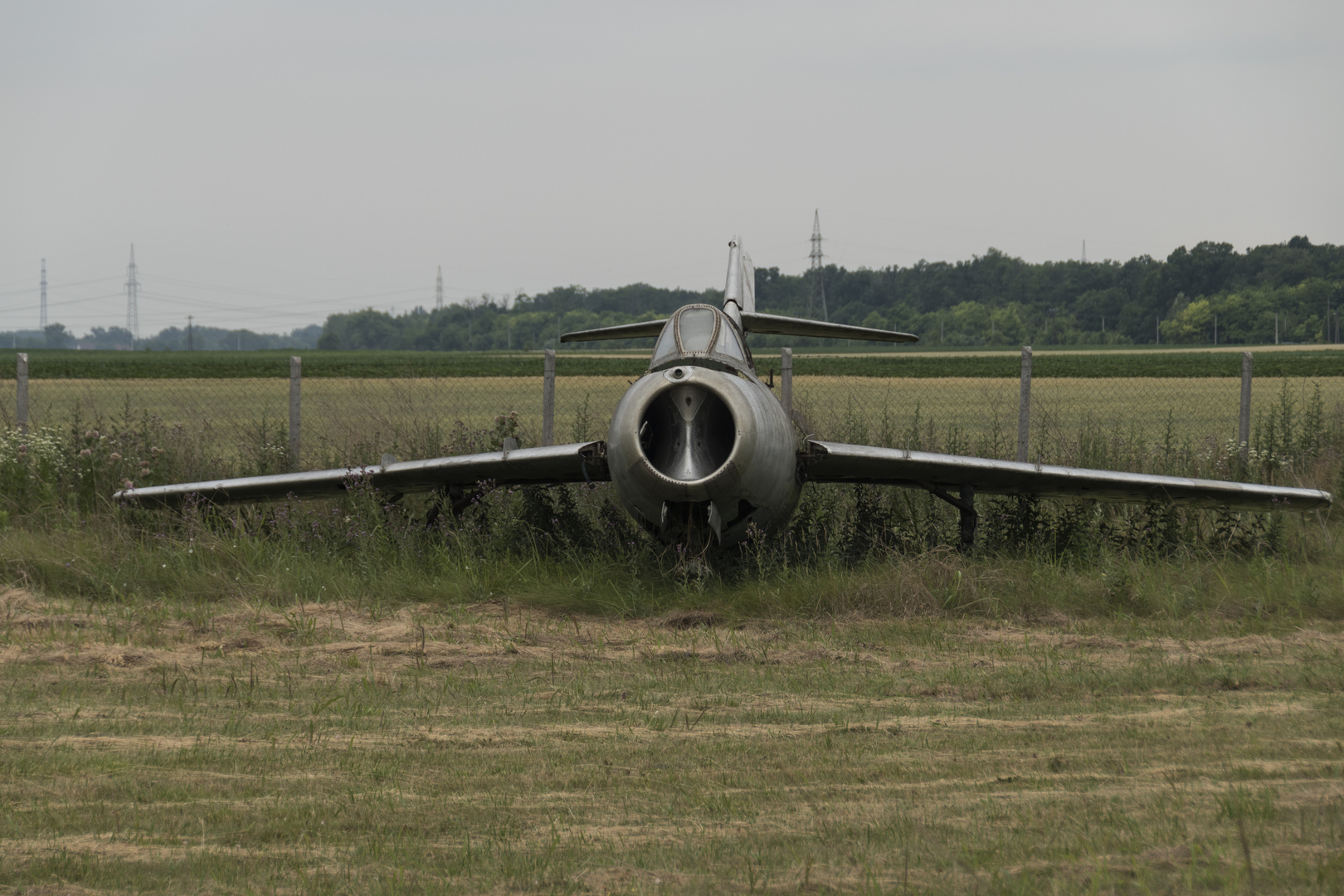 Alte Flugzeuge Mig 15