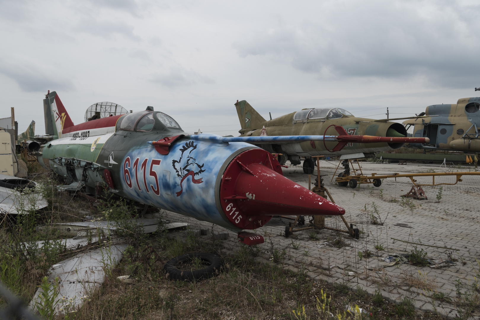 Alte Flugzeuge Mig 21