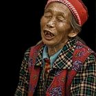 alte Frau aus China
