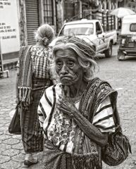 alte Frau aus Guatemala