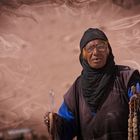 alte Frau aus Jordanien