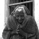 Alte Frau in Jaisalmer