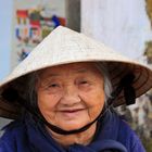 alte Frau in Vietnam