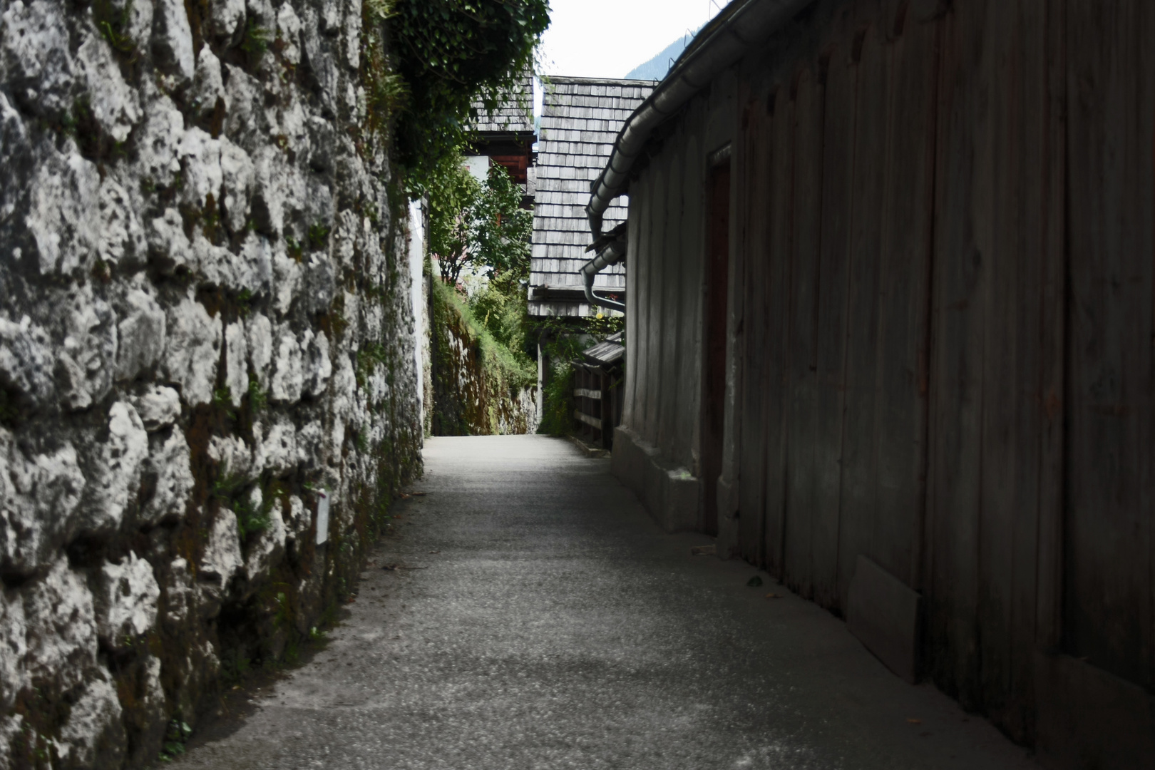 alte Gasse in Hallstatt