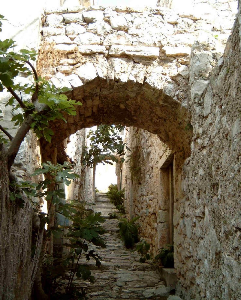 Alte Gasse in Kroatien