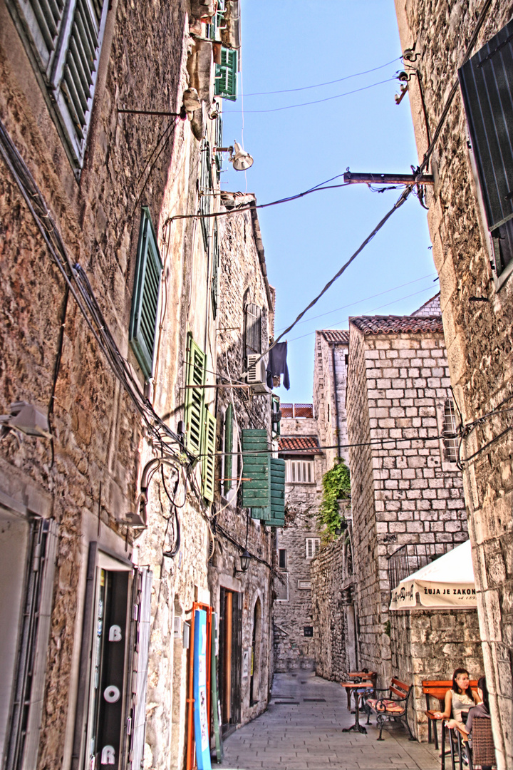 Alte Gassen von Split Kroatien 5