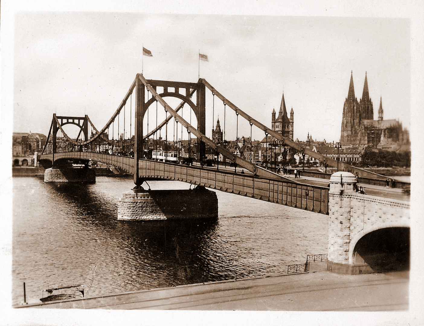 alte Hängebrücke...