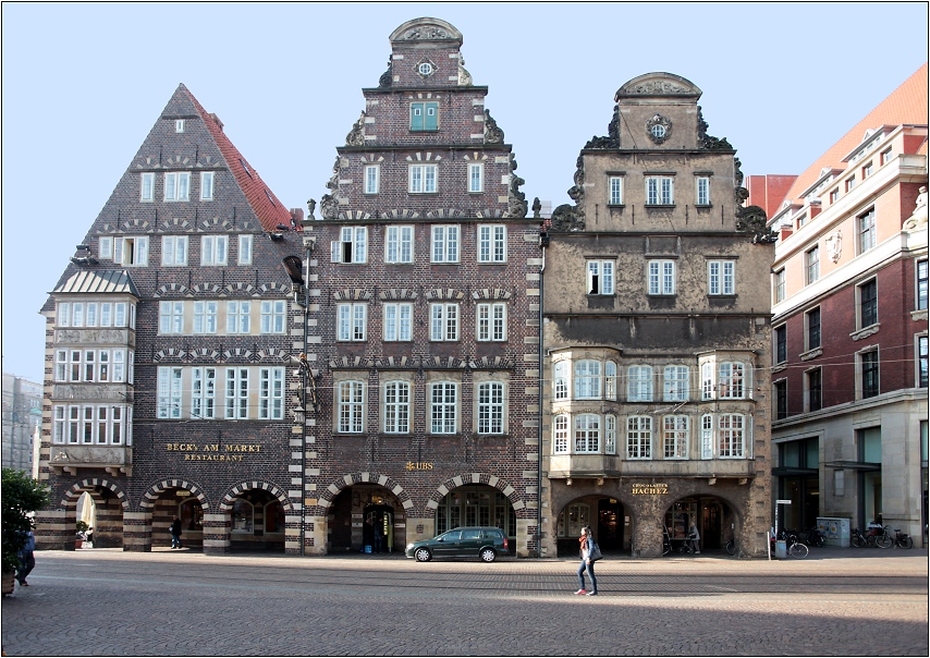 Alte Häuser am Markt Foto & Bild deutschland, europe, bremen Bilder