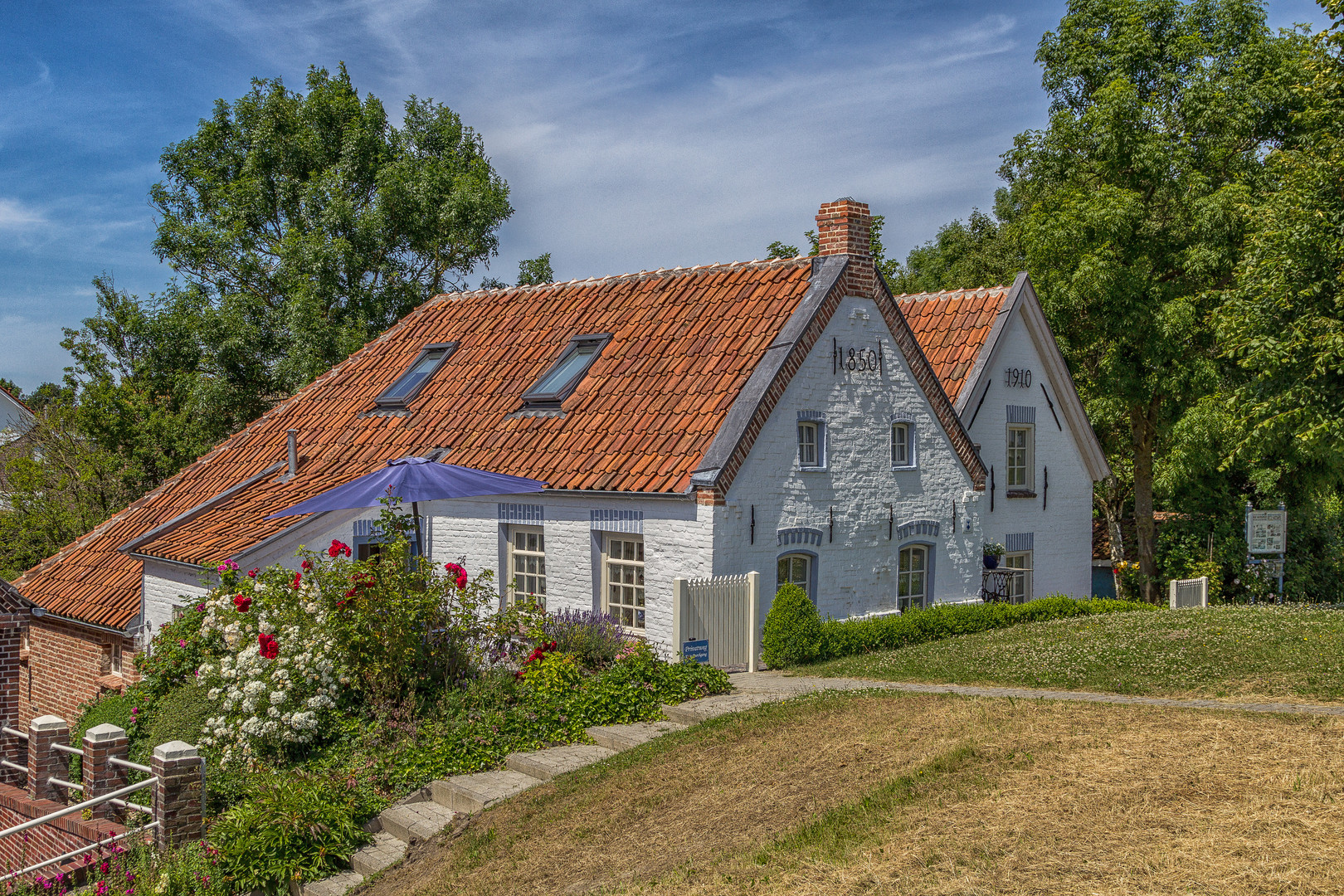 Alte Häuser in Greetsiel