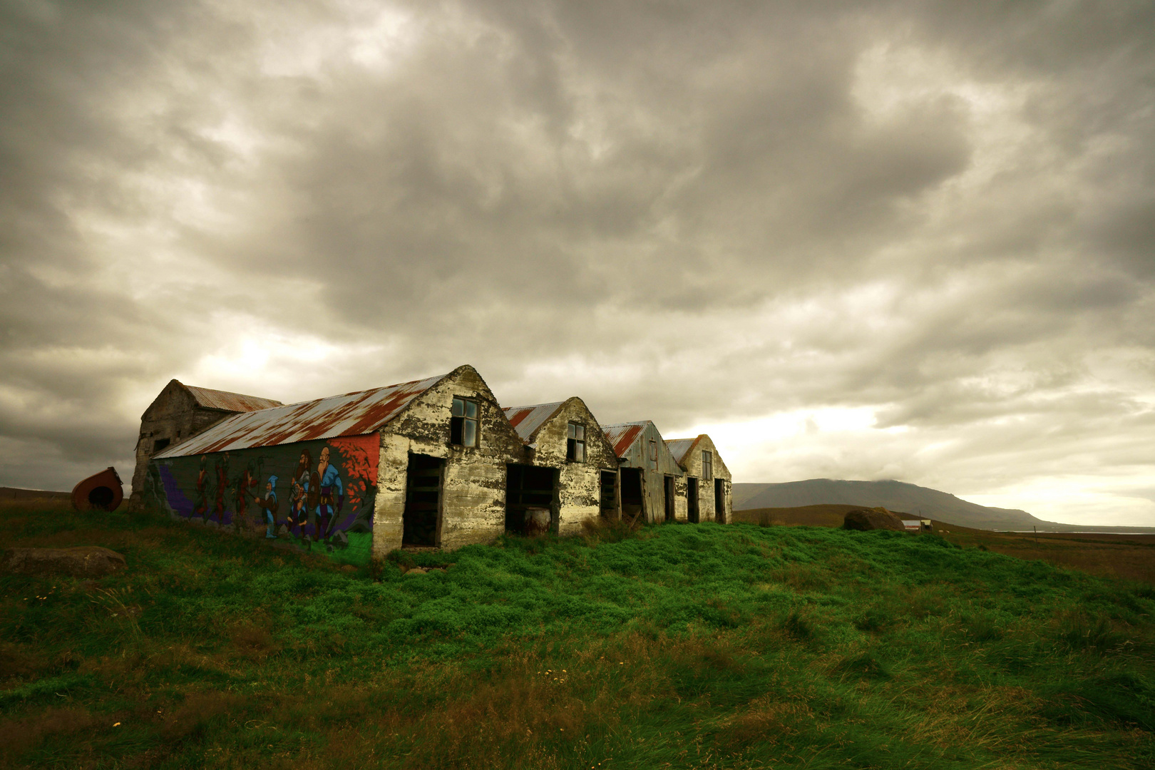 alte Häuser in Iceland