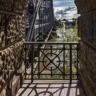 Alte Harburger Elbbrücke - Schattengitter