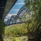 Alte Harburger Elbbrücke - unter der Brücke des 17. Juni