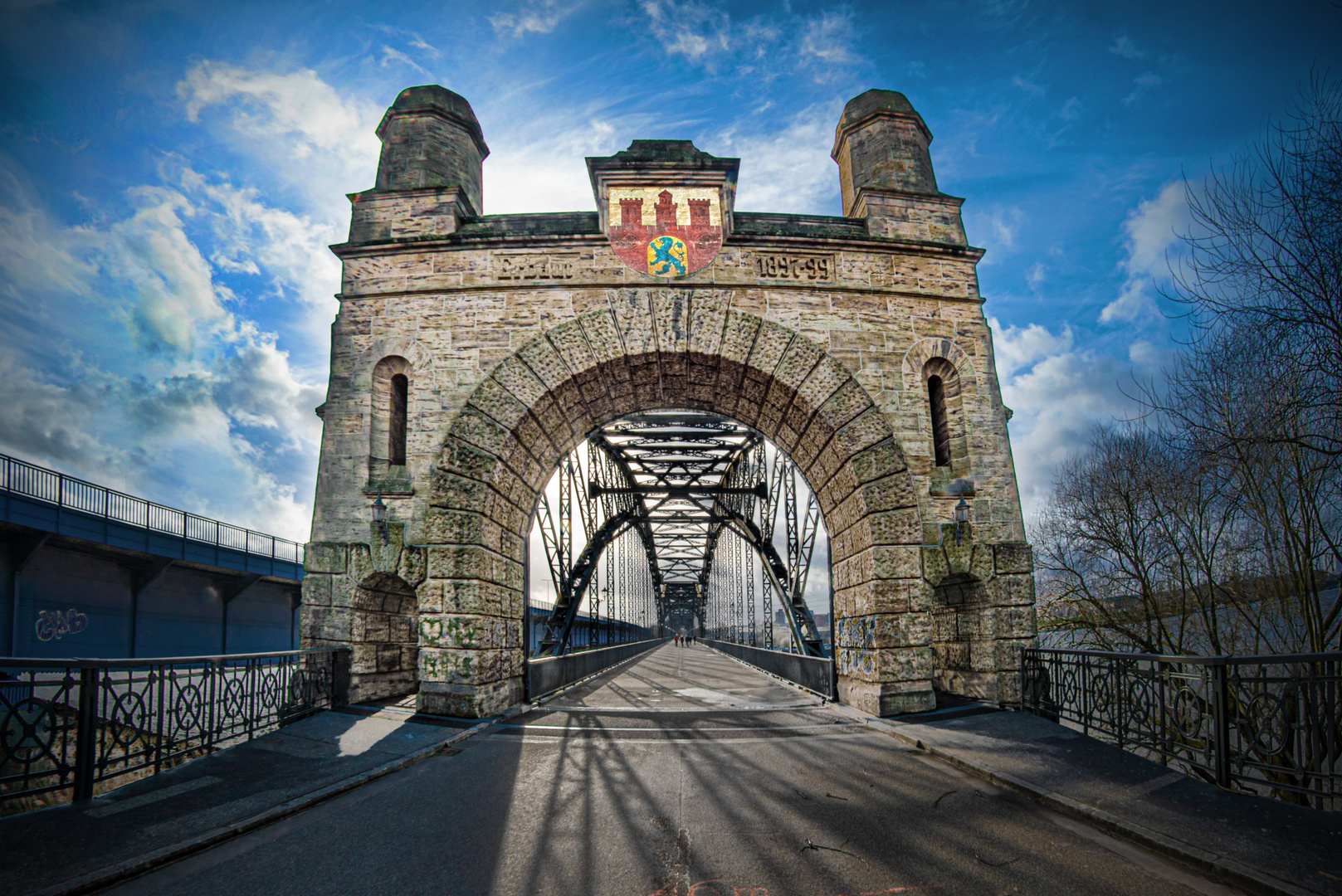 alte Harburger Eölbbrücke von 1897