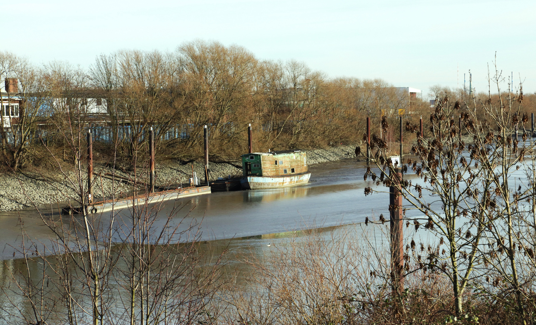 Alte Hausboot