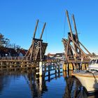 Alte Hebebrücke  in Wieck