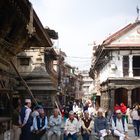 Alte Herren in Bhaktapur