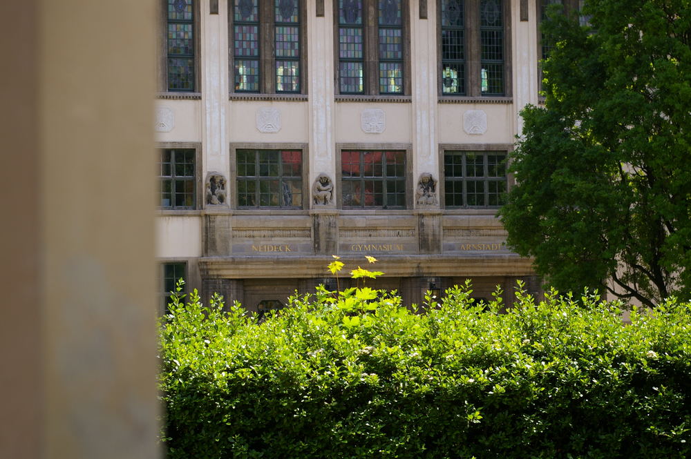 alte hohe Schulanstallt in Arnstadt (Neideck Gym.)