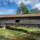 Alte Holzbrücke in Buchfart