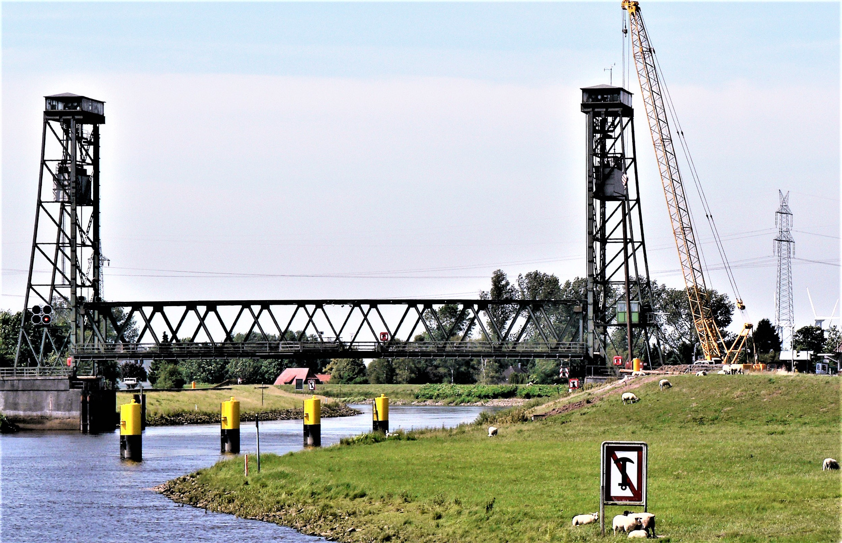 Alte Hubbrücke B 212 / Huntequerung