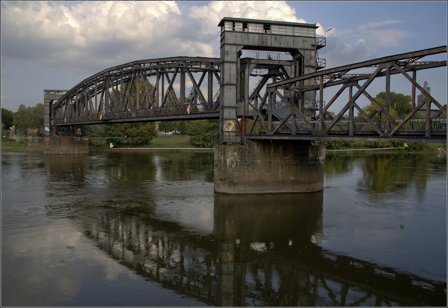 alte Hubbrücke...